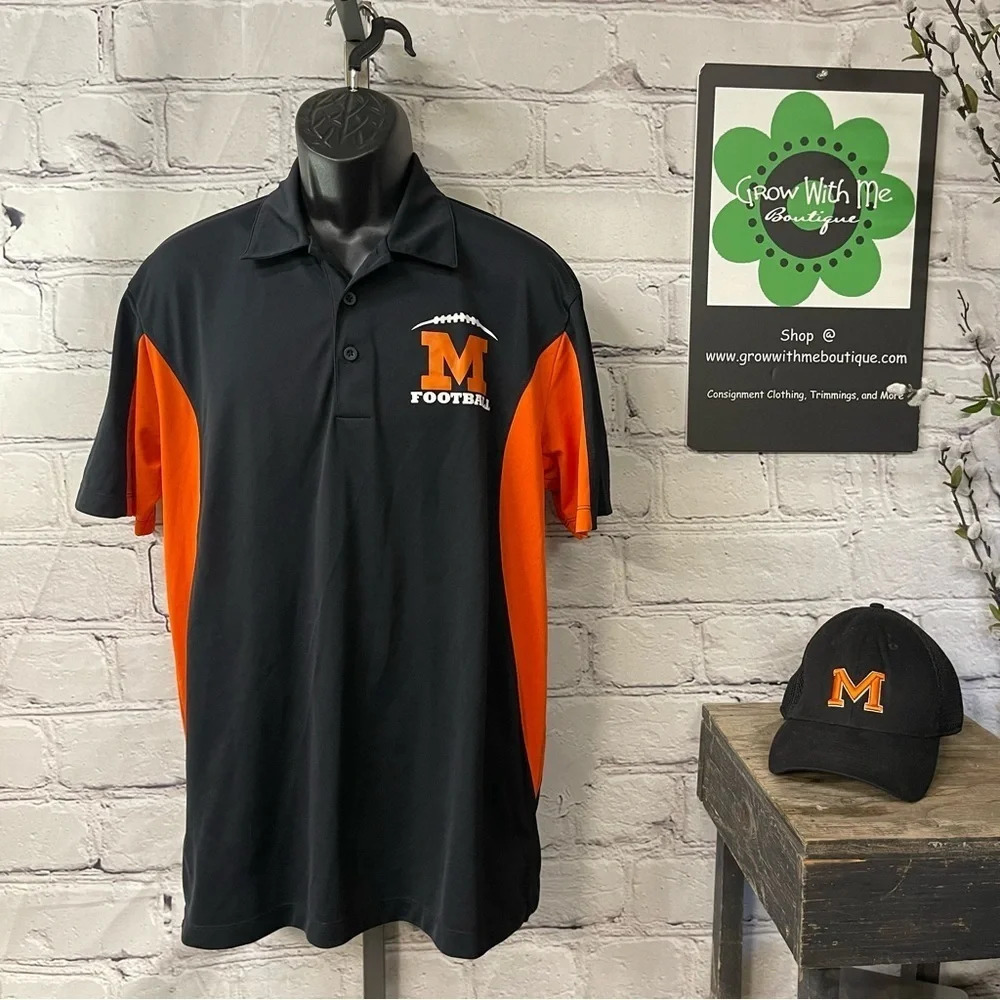Sport Tek monroe bearcats football polo large